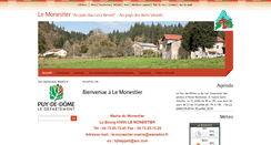 Desktop Screenshot of le-monestier-mairie.fr